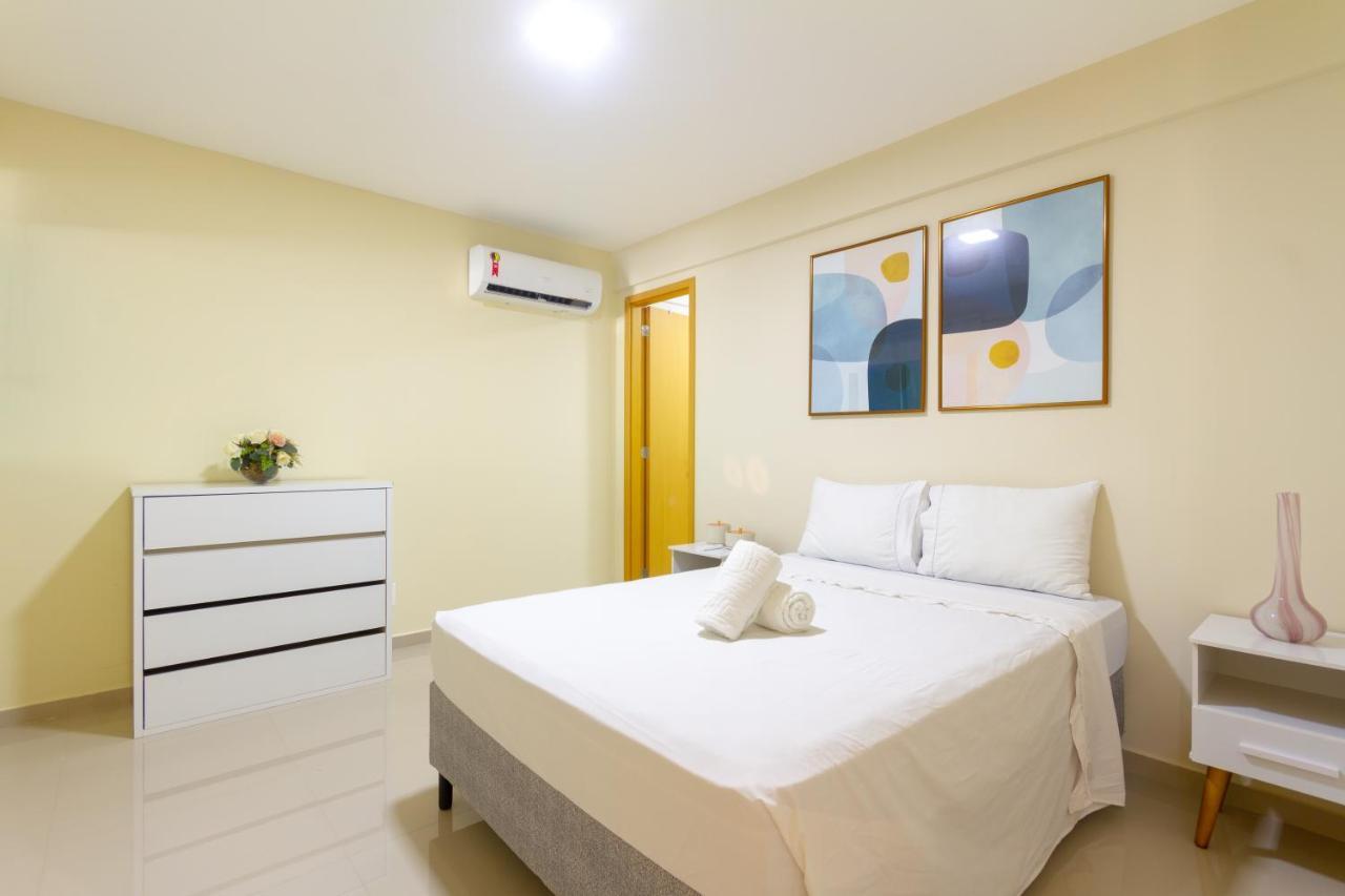Conforto A Beira Mar! Apartamento Com Vista Para O Mar. อังกราโดสเฮย์ส ภายนอก รูปภาพ